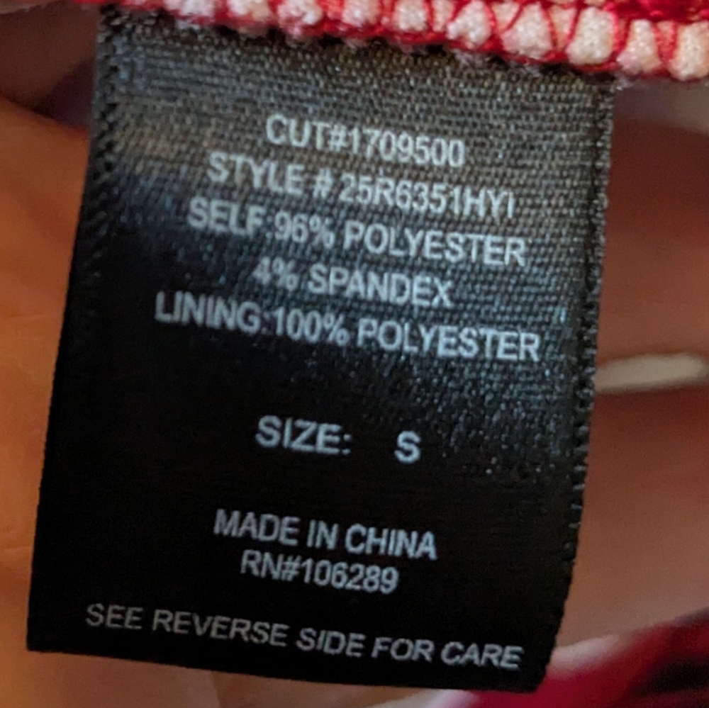 Trixxi Red Sleeveless Halter Mini Dress Sz. S - Picture 6 of 8